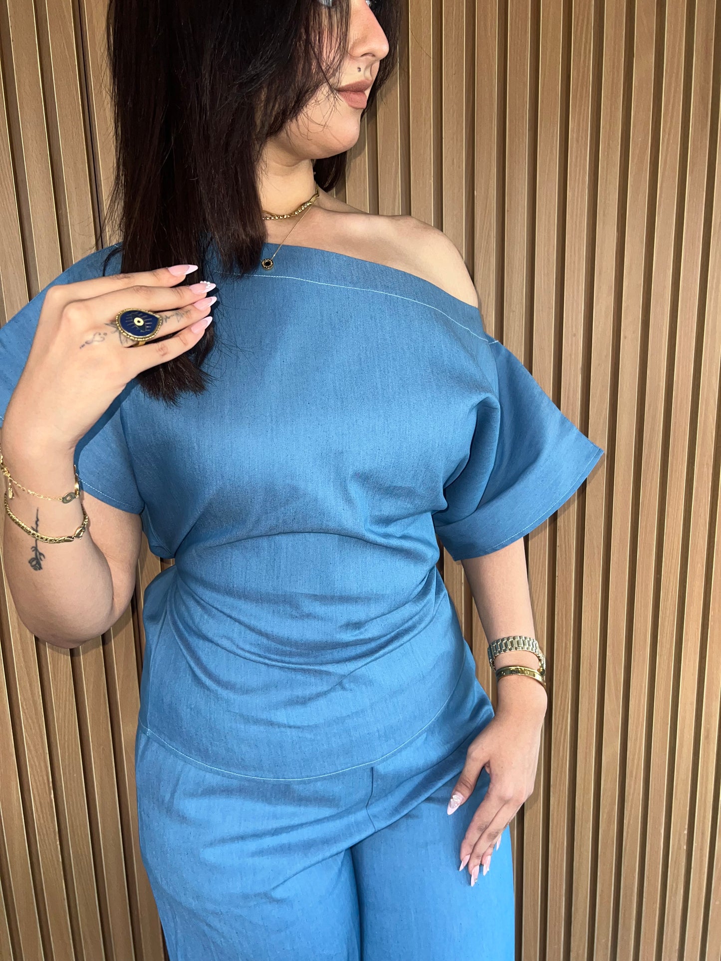 Denim Breeze Set