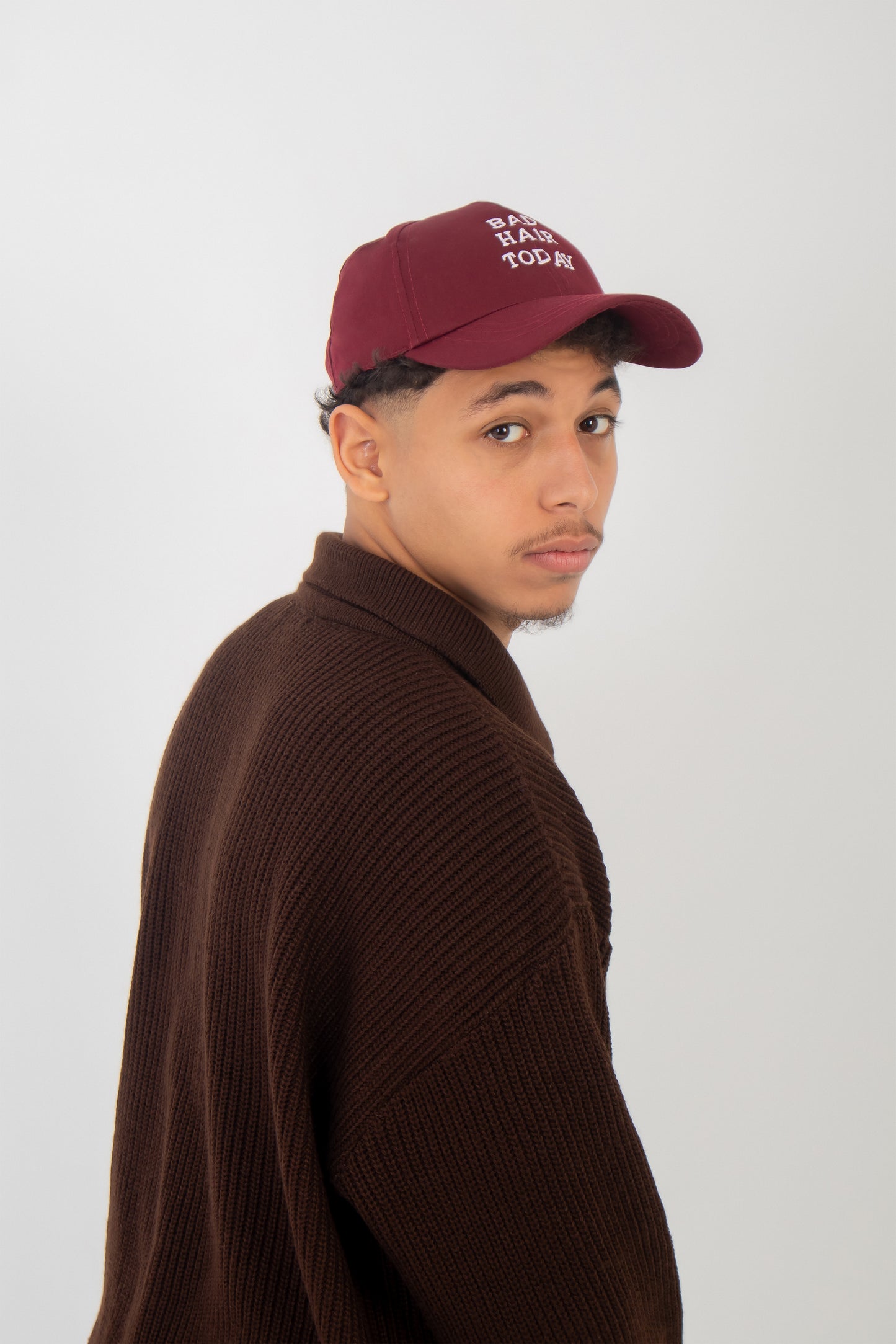 Burgundy Unisex MF Cap