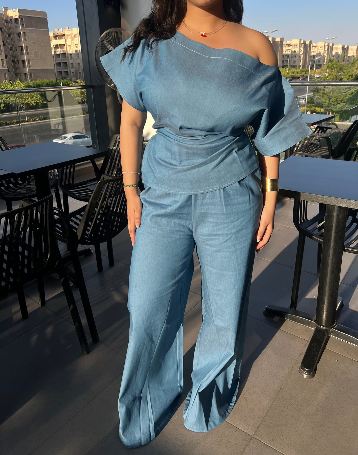 Denim Breeze Set