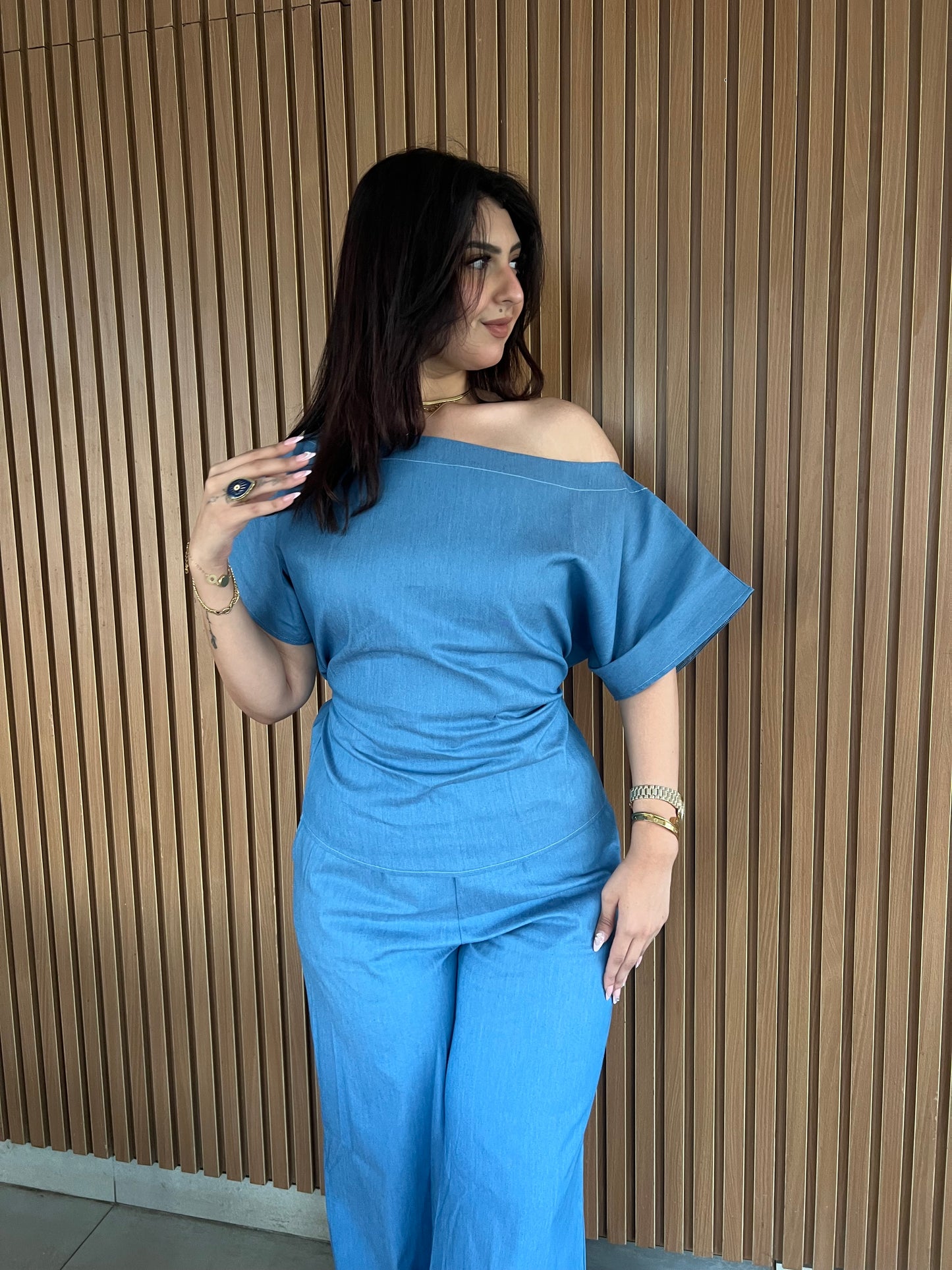 Denim Breeze Set