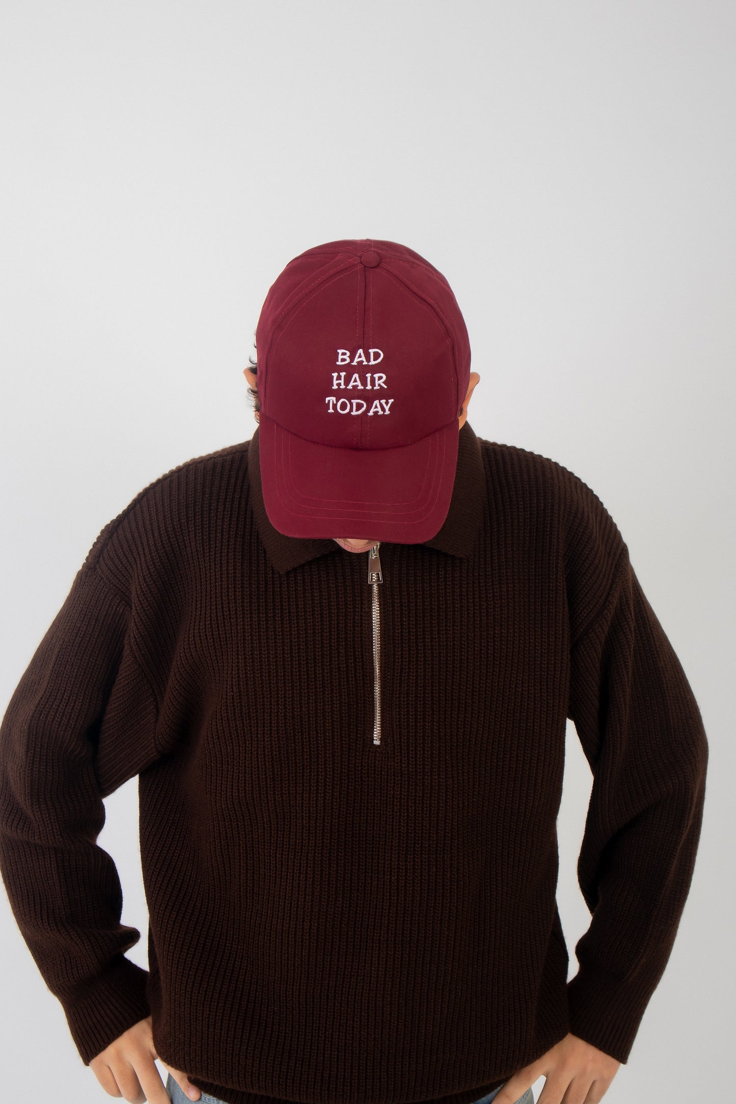 Burgundy Unisex MF Cap