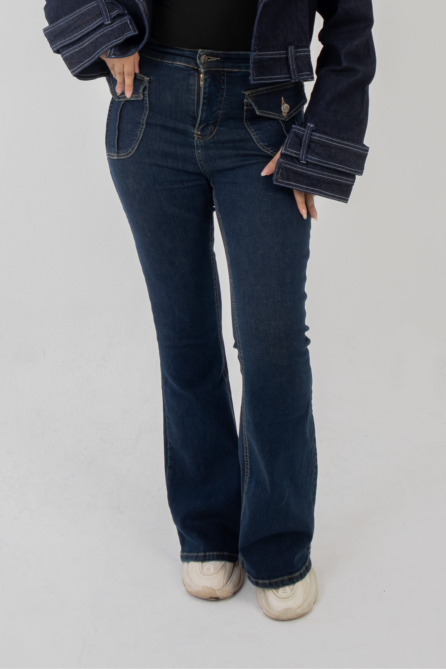 Dark Flare Denim