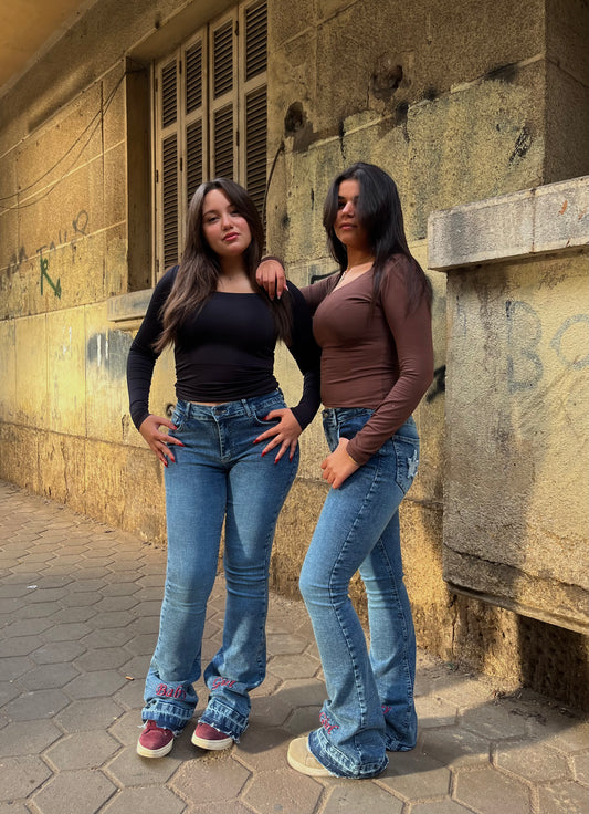 Baby Girl Flared Jeans