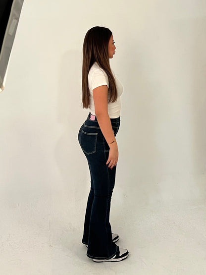 Dark Flare Denim