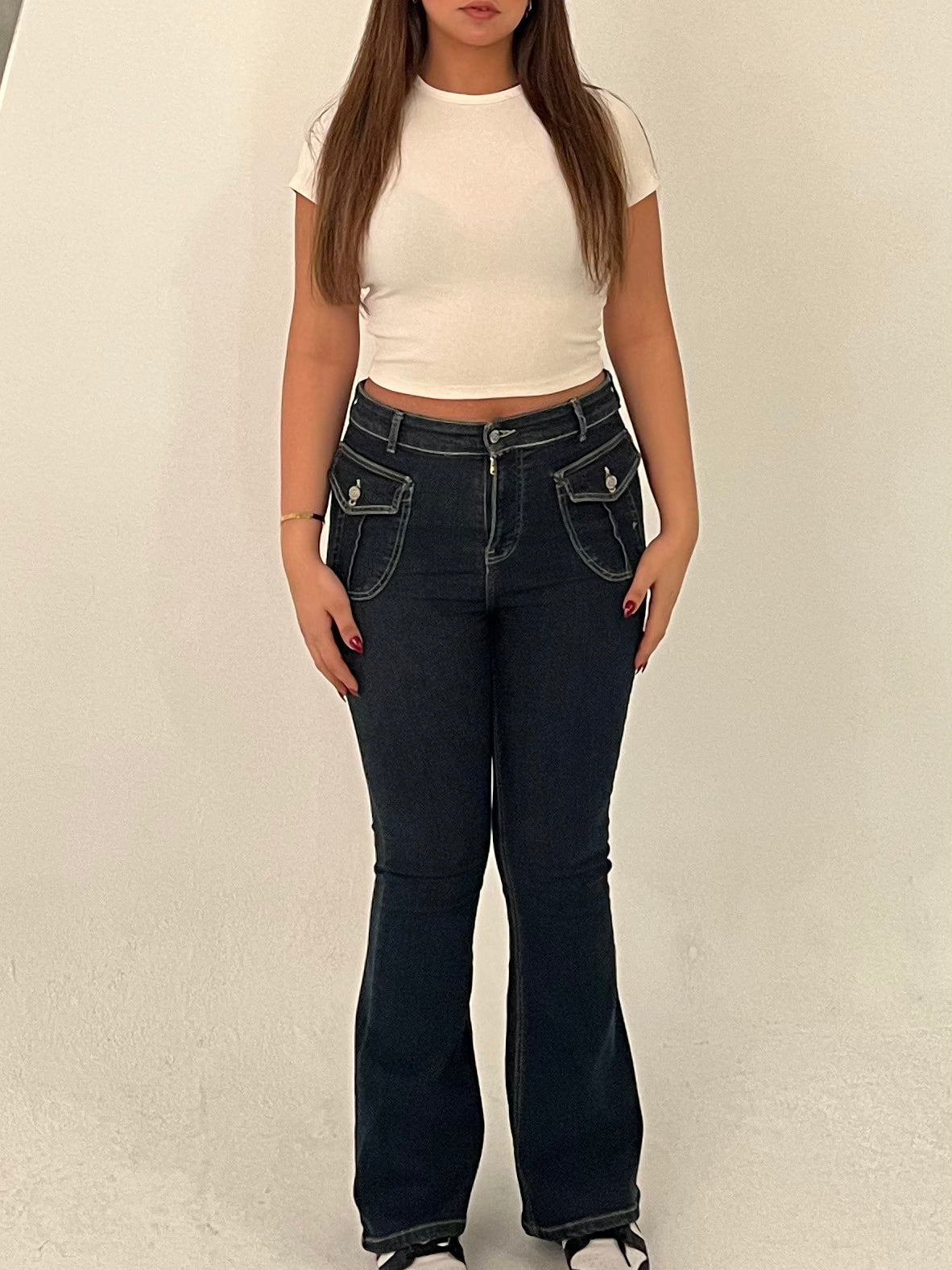 Dark Flare Denim